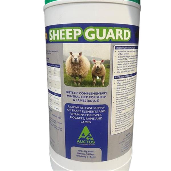 Nutritrace Sheep Guard 15g Bolus (100 / tub)