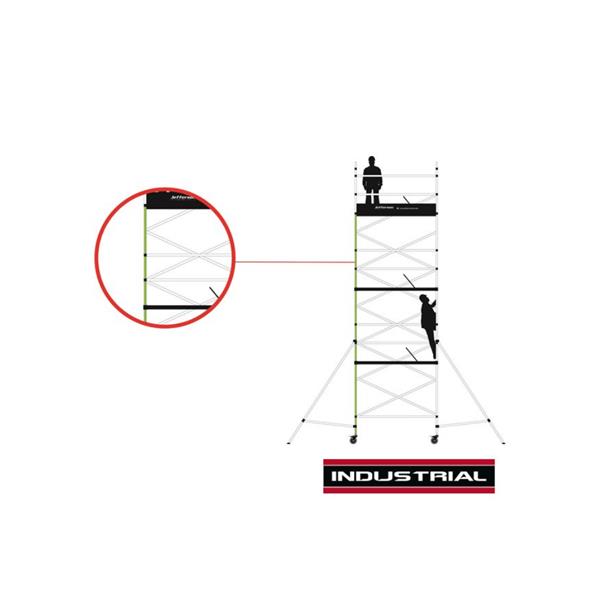 T620-3T 4 Rung Ladder Frame 1450 x 2000mm