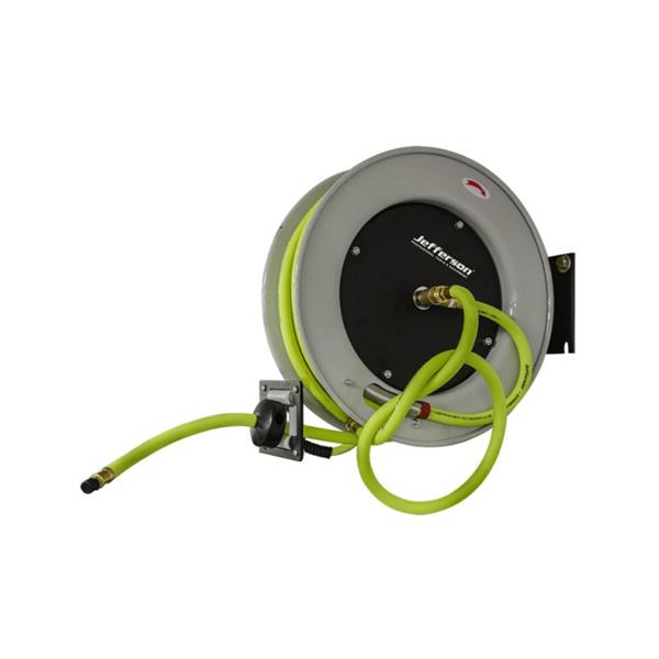 1/2" 15m Retractable High-Vis Reel Hybrid Hose