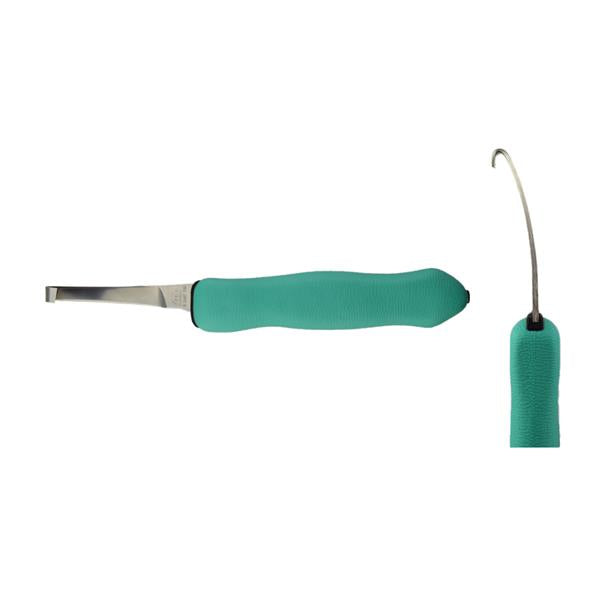 Dick Expert Grip Hoof Knife - 74mm x 8mm - Long Narrow Blade
