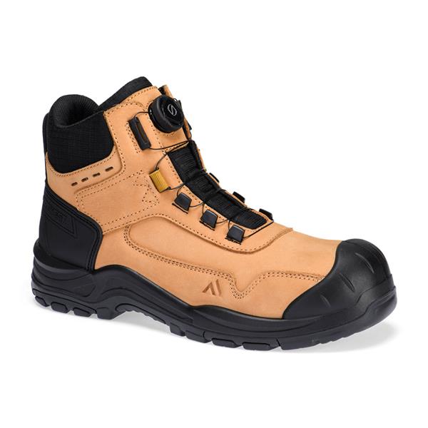 FC39 – Steel Nubuck Ankle Boot – Wheat