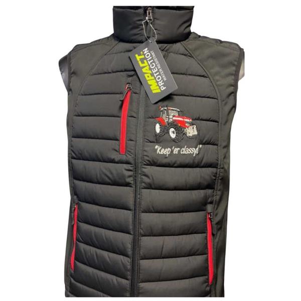 Kids Impact Hybrid Gilet €“ Red Tractor & Trailer