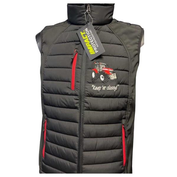 Adults Impact Hybrid Gilet €“ Red Tractor & Trailer