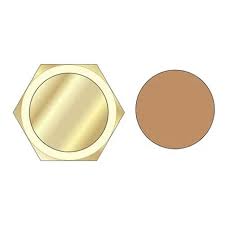 EP 1/2 EP 1/2" Brass Compression Blanking Cap
