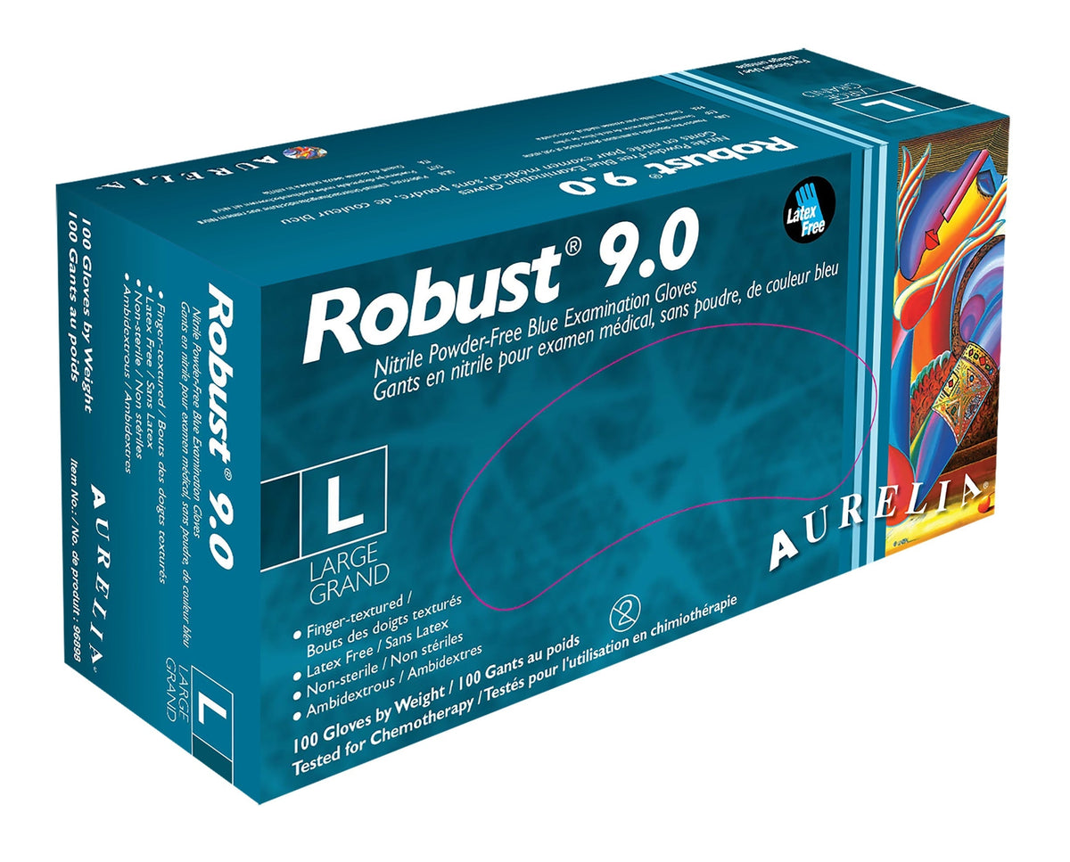 Aurelia® Robust 9.0. Nitrile Gloves Buy 9 get 1 FREE