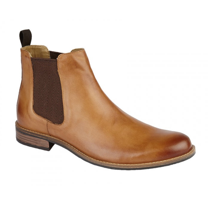 Tan Dealer Boot Men&