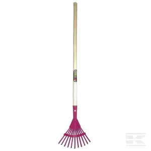 Kids grass rake purple