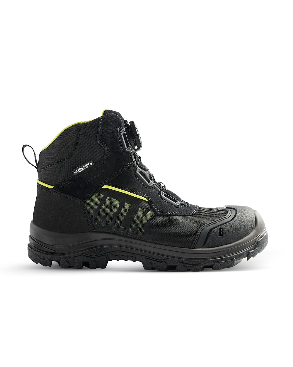 BLAKLADER  STORM SAFETY BOOT BLACK/HI-VIS YELLOW