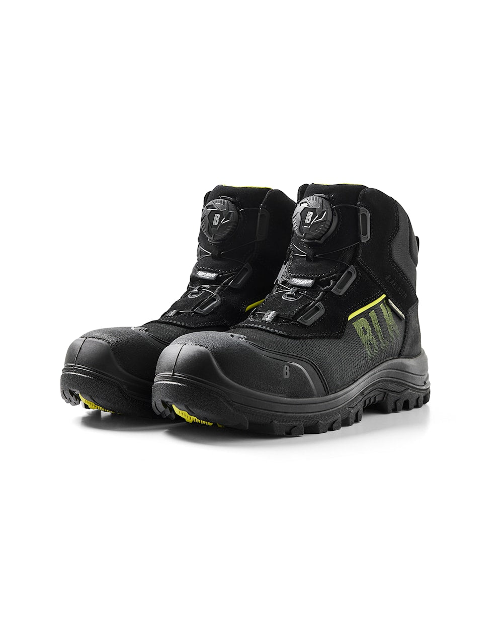 BLAKLADER  STORM SAFETY BOOT BLACK/HI-VIS YELLOW