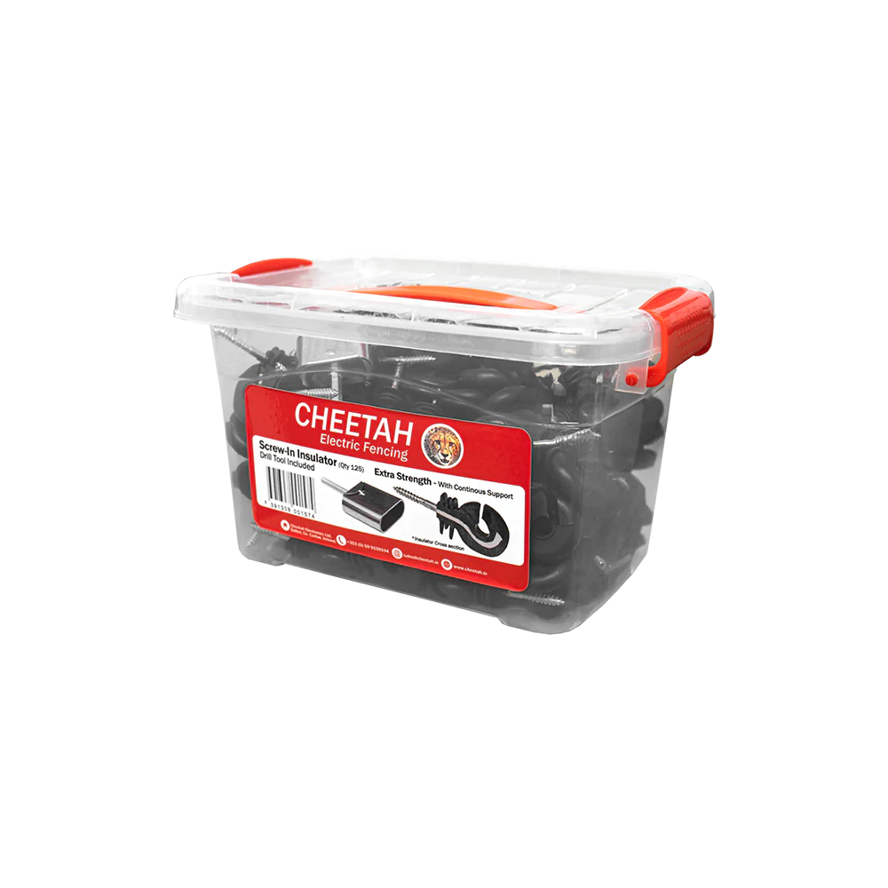 Cheetah Bucket Of Screw-Ins &amp; Drill Tool (125 pcs)