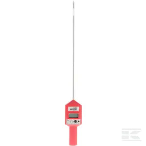 Moisture meter for hay straw and silage