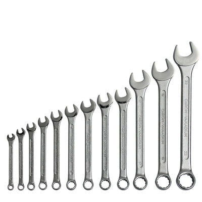 Combination Spanner Set 12pce 6-22mm