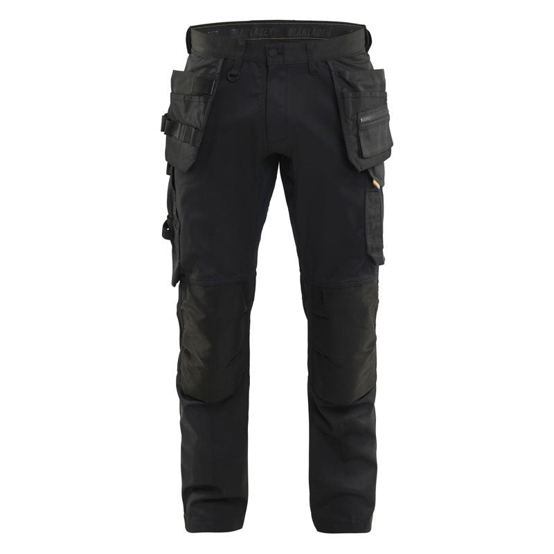 BLAKLADER 175018329900 Craftsman Trousers with stretch, Black