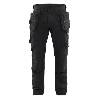 BLAKLADER 175018329900 Craftsman Trousers with stretch, Black