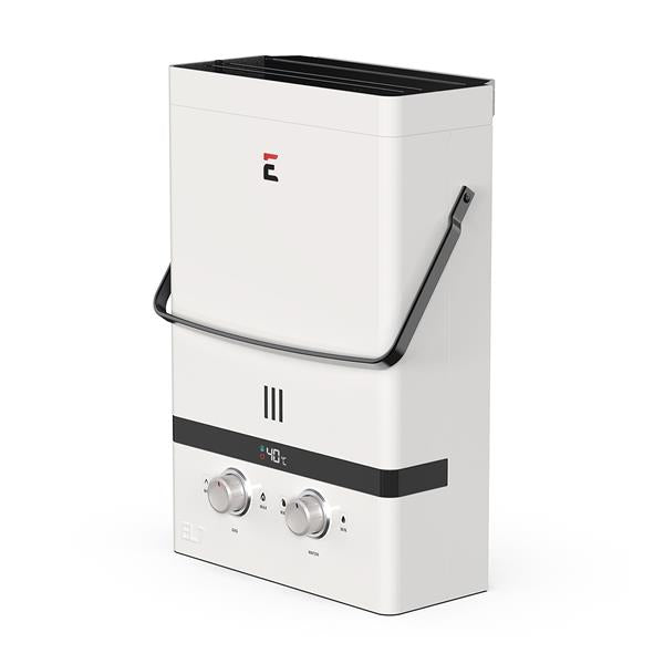 Portable Outdoor Instantaneous Water Heater, 37 Mbar