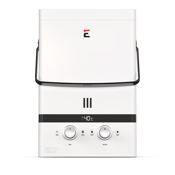 Portable Outdoor Instantaneous Water Heater, 37 Mbar
