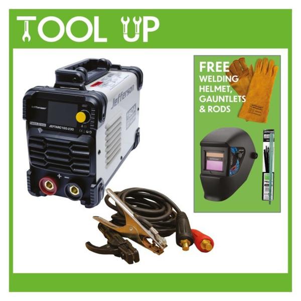 Jefferson welder 160amp 230v arc deal