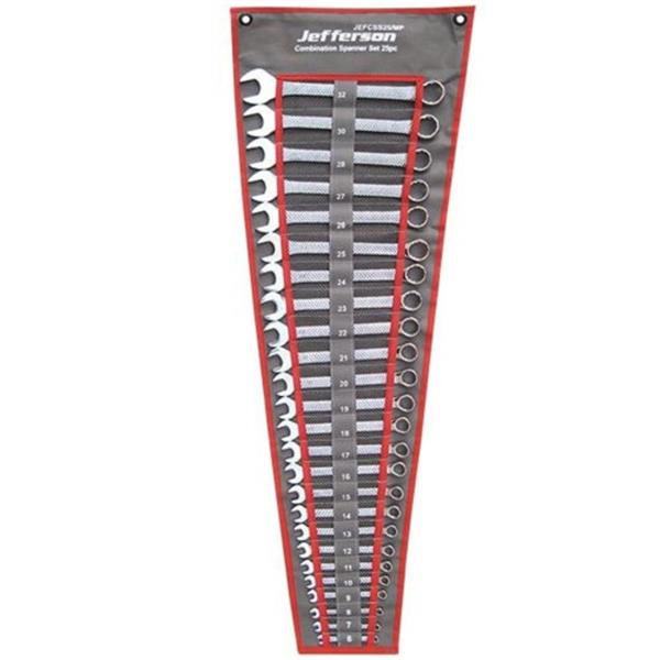 Jefferson 25pc Combination Spanner Set (6