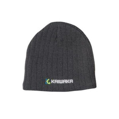 Kaiwaka Cable Knit Beanie Grey