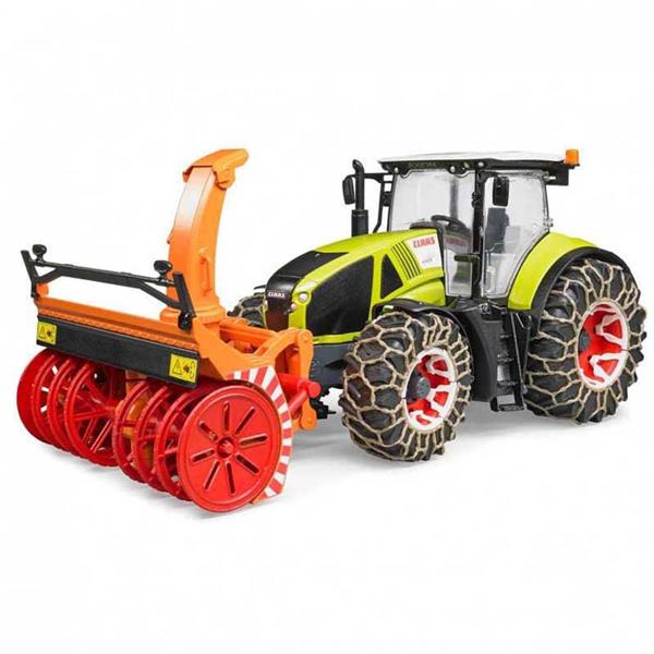 Claas Axion 950 snow blower