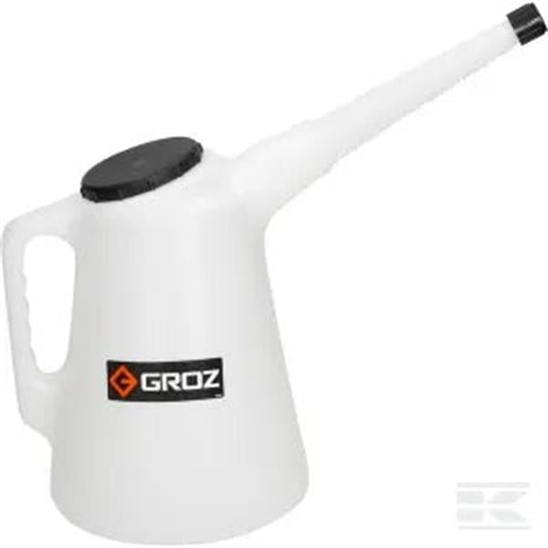 GROZ Measuring jug 5L with flexible spout