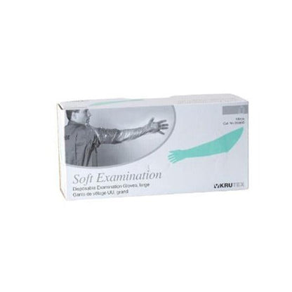 Krutex Soft Armlength Gloves Green