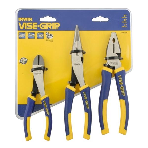 IRWIN 3PC PLIERS SET 10505483