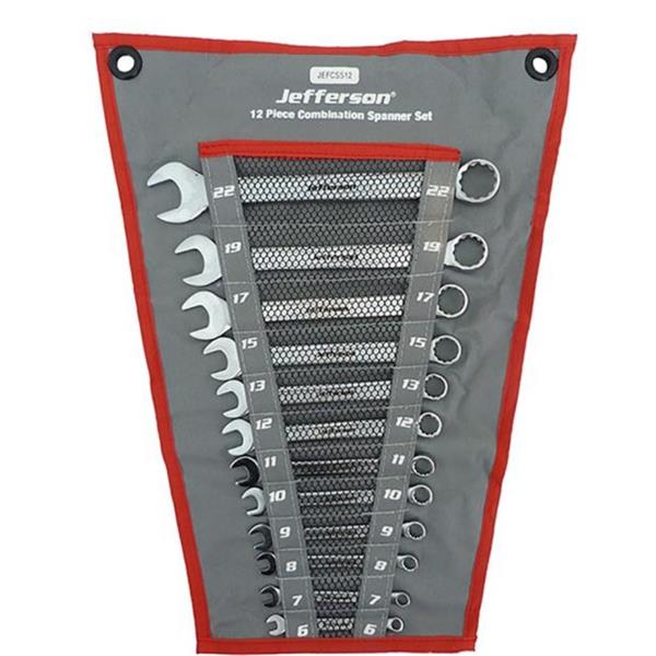 12 Piece Combination Spanner Set