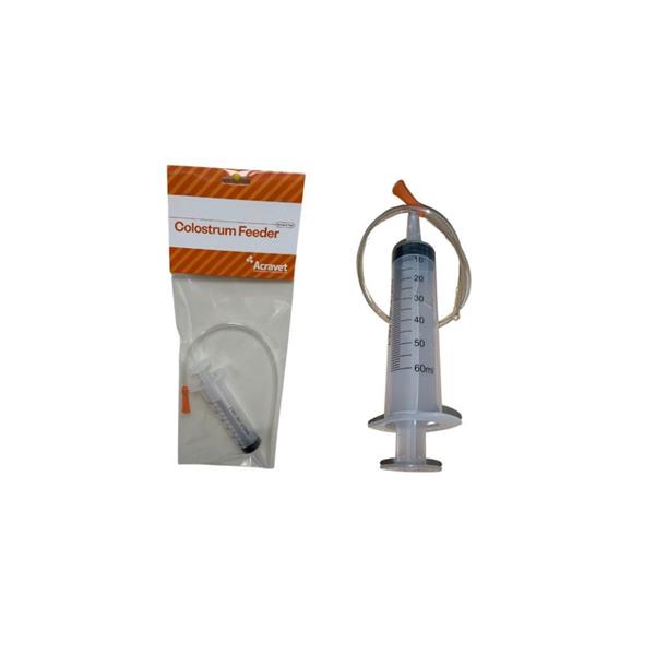 Colostrum Feeder (Syringe &amp; Plastic Tube)
