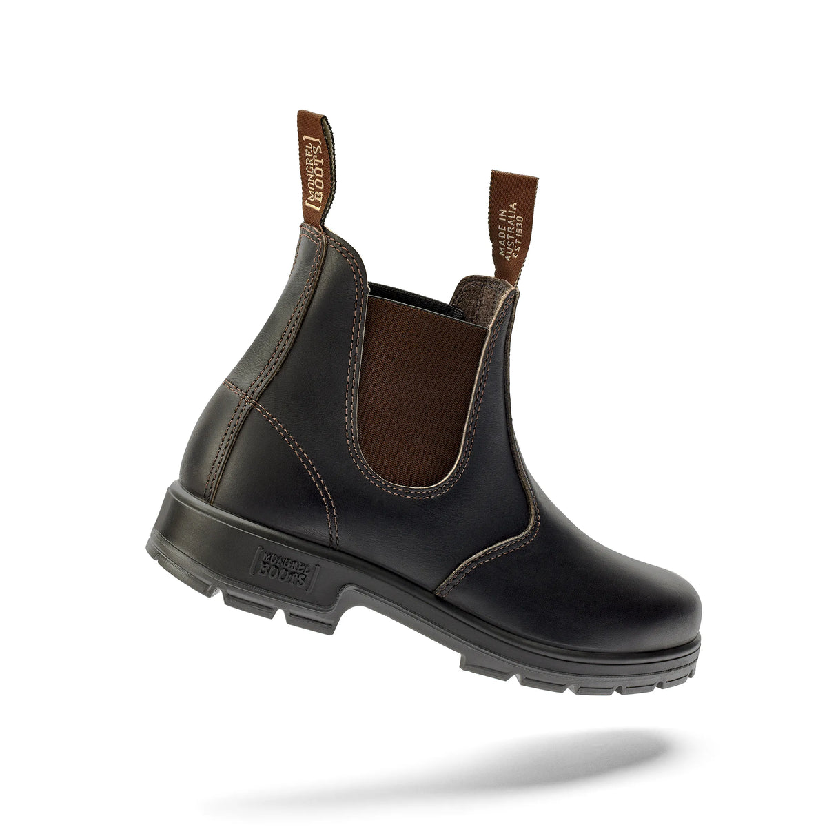 Mongrel K9 Claret Oil Kip Non Safety Dealer Boots