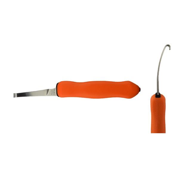 Dick Expert Grip Hoof Knife - 74mm x 8mm - Long Narrow Blade