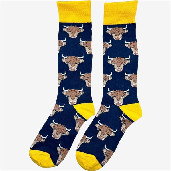 Highland Cow Long Socks