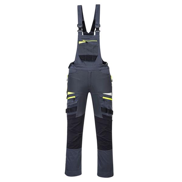 DX441 - DX4 Work Bib and Brace - METAL GREY
