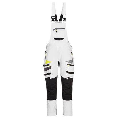 DX441 - DX4 Work Bib and Brace - WHITE/GREY