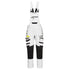 DX441 - DX4 Work Bib and Brace - WHITE/GREY