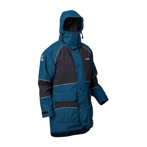 Founders46 Unisex Parka Jacket Aqua/Black