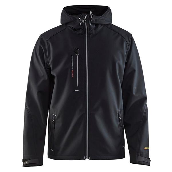 Blaklader 4949 Pro Softshell Jacket - Black/Silver