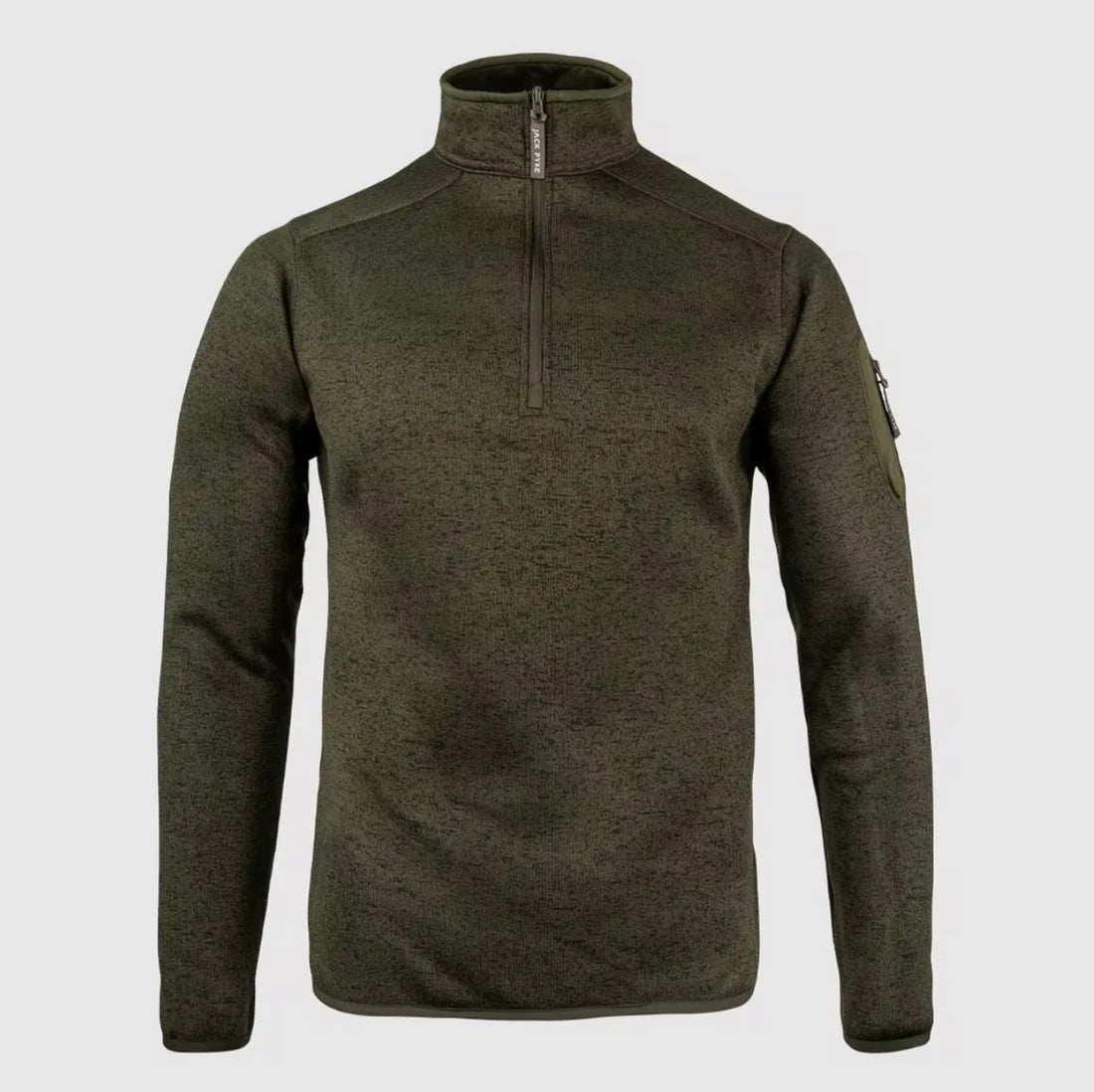 Melange Quarter Zip Fleece