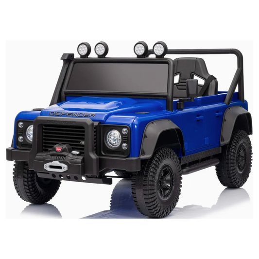 Landrover Defender Official 12V Ride On for Kids | Blue