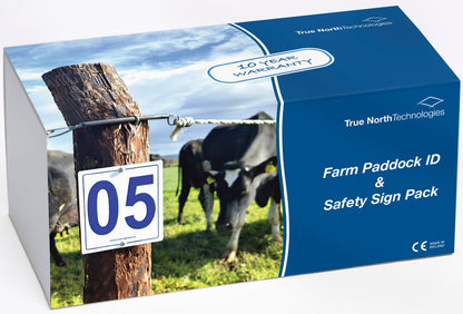 Farm Paddock ID &amp; Safety Sign Pack (45 Pack)