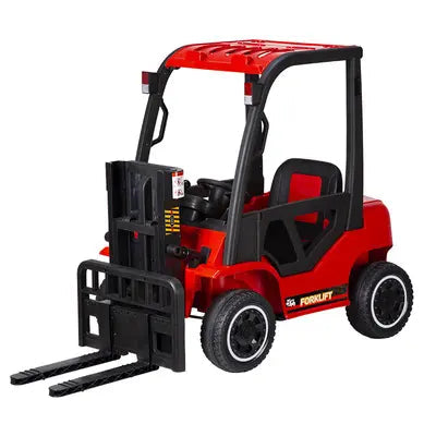 Kids’ 12V Electric Forklift Ride-On – MP3, USB, Pallet &amp; Parental Control