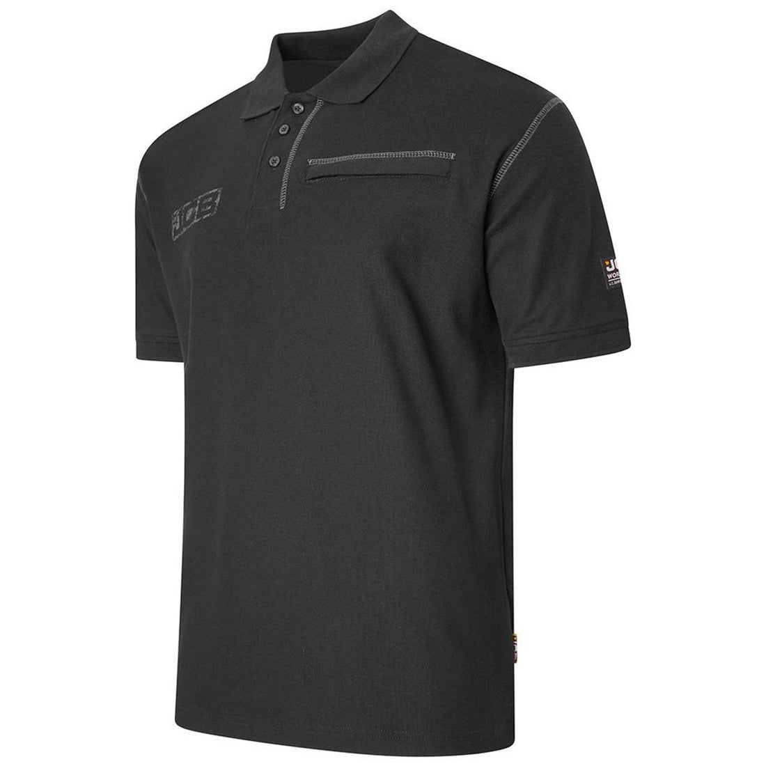 Jcb Workwear Trade Work Sleeve Polo