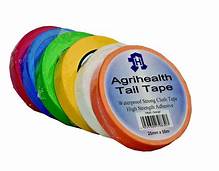 Tail Tape Agrihealth 25mmx50m