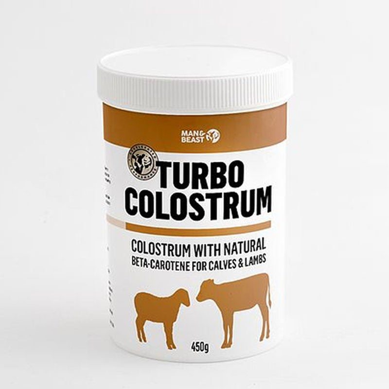 Man &amp; Beast Turbo Colostrum Tub