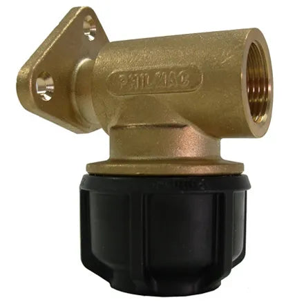 Philmac M-I Wallplate Elbow 1/2 X 1/2 Philmac M-I Wallplate Elbow 1/2 X 1/2" BSP
