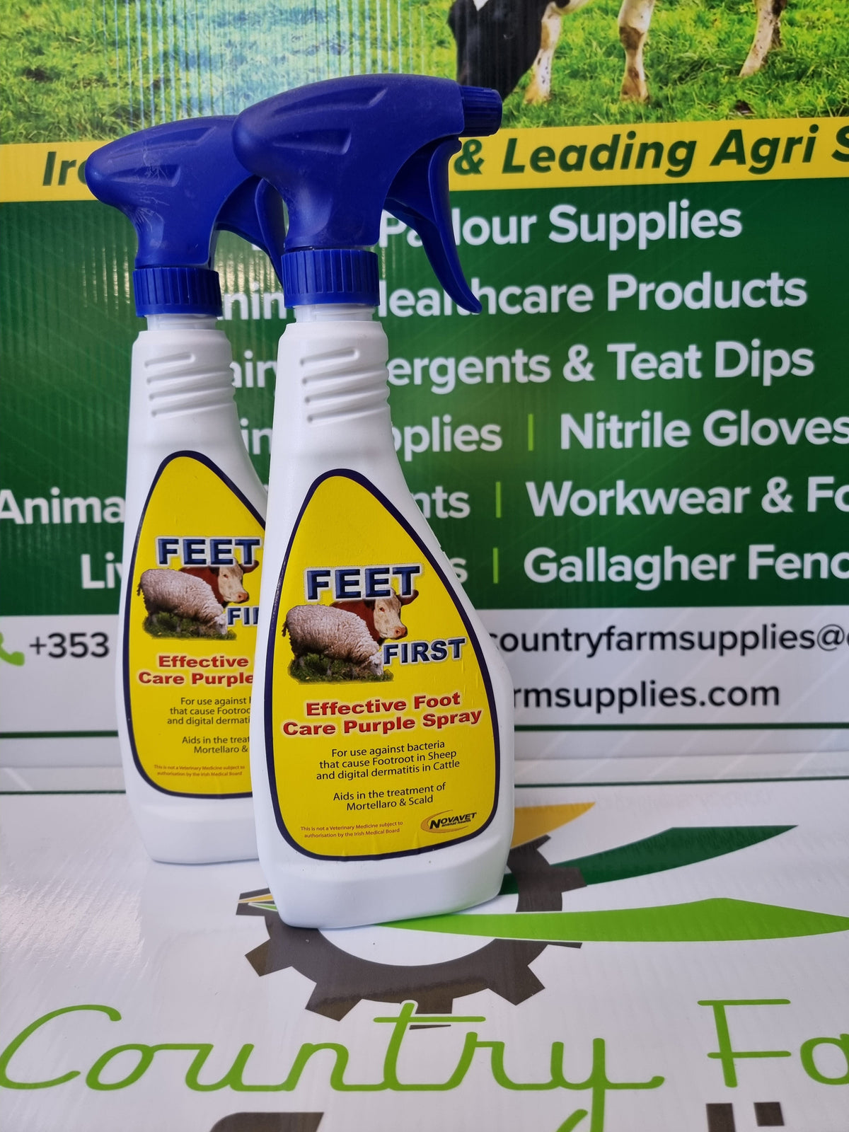 FEET FIRST Spray 500ml (Sheep and Cattle) NOVAVET