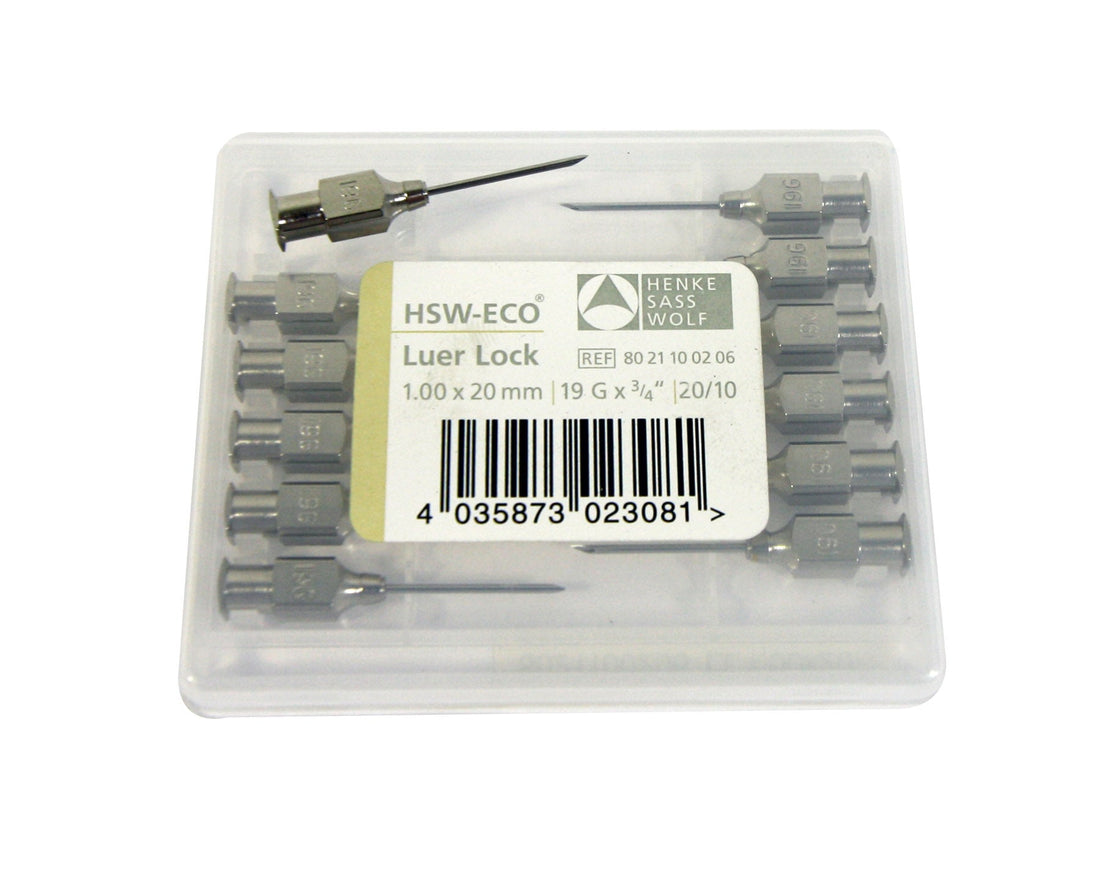 Hypodermic Needle with Leur Lock PK 12