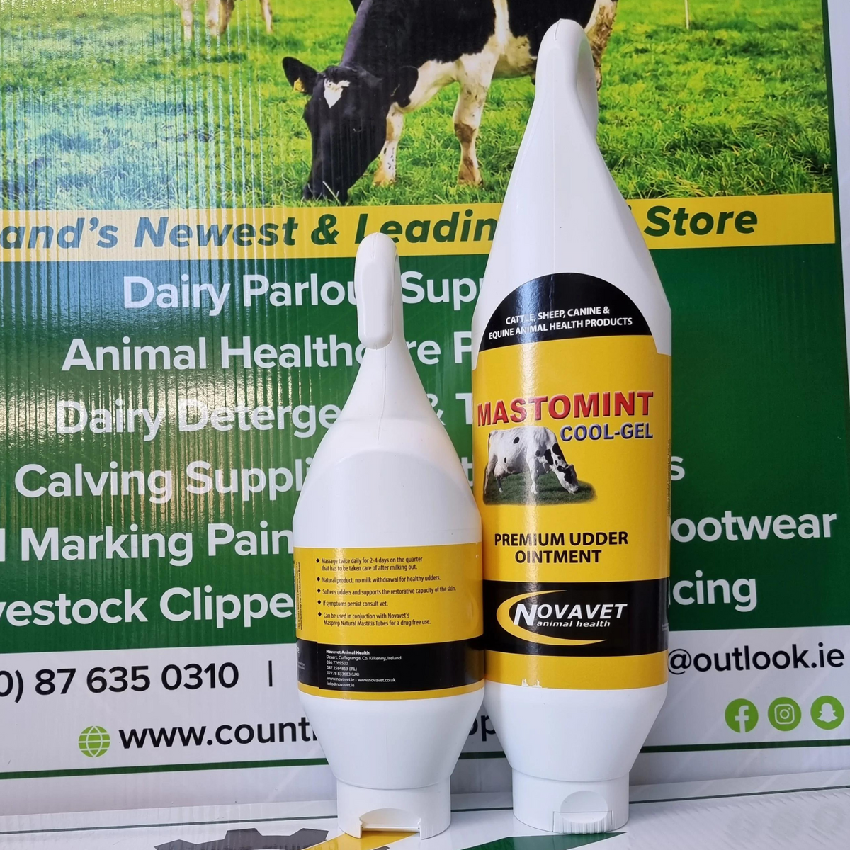 MASTOMINT COOL GEL NOVAVET